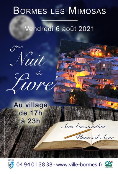 Nuit du Livre de Bormes les Mimosas