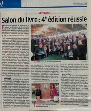 Salon du livre de Ceyreste 2018